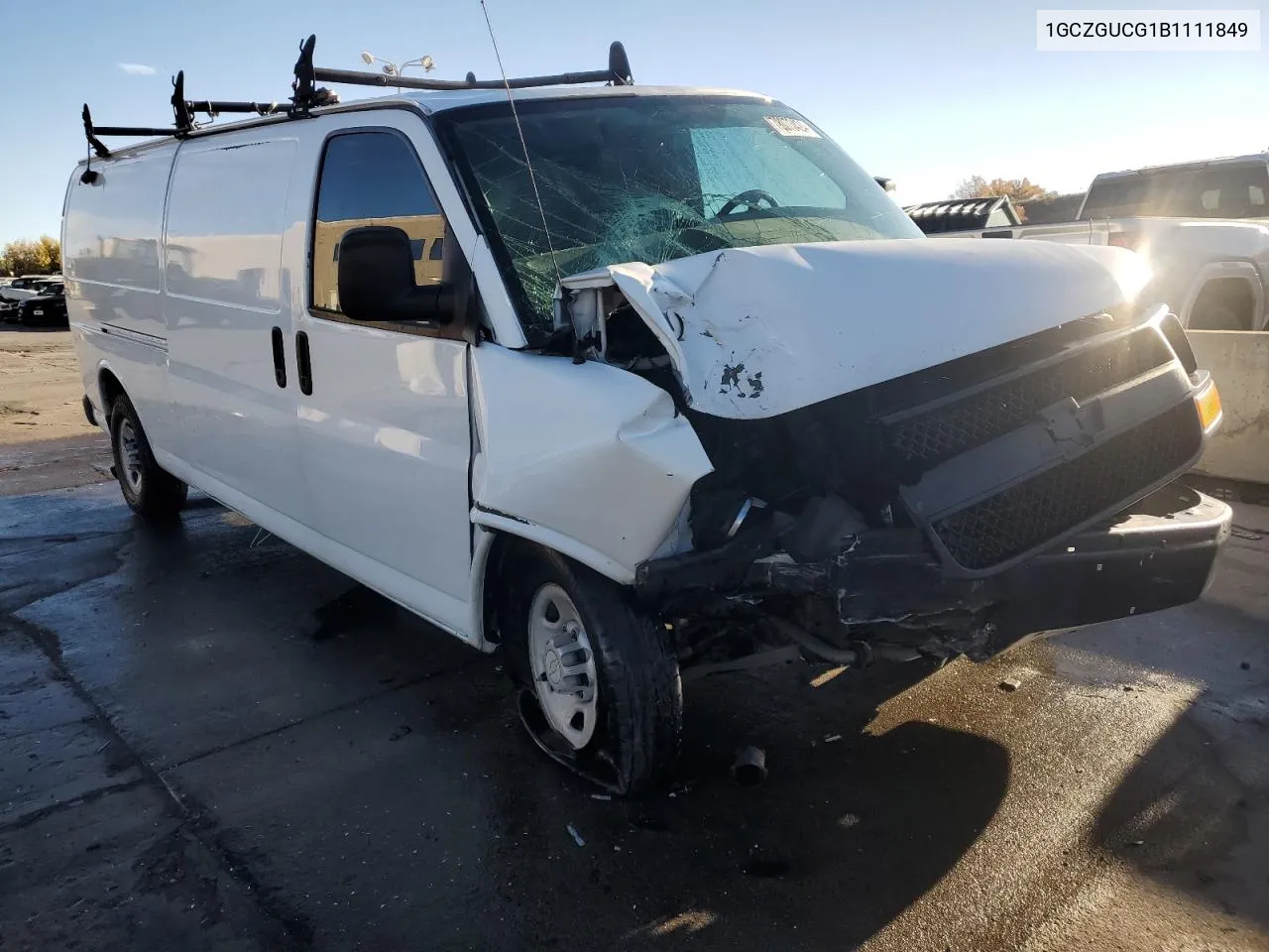 2011 Chevrolet Express G3500 VIN: 1GCZGUCG1B1111849 Lot: 78073424