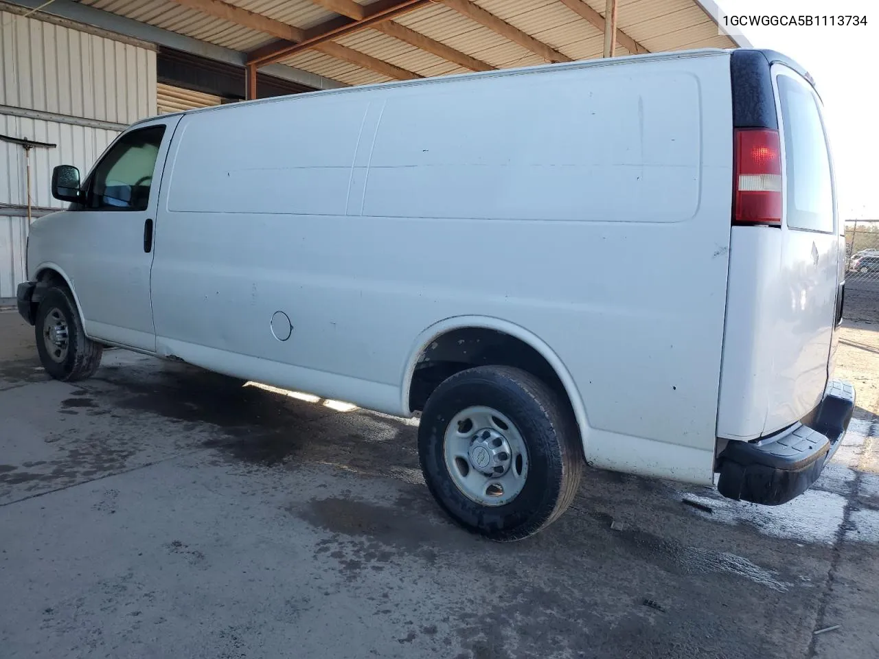 2011 Chevrolet Express G2500 VIN: 1GCWGGCA5B1113734 Lot: 78854254