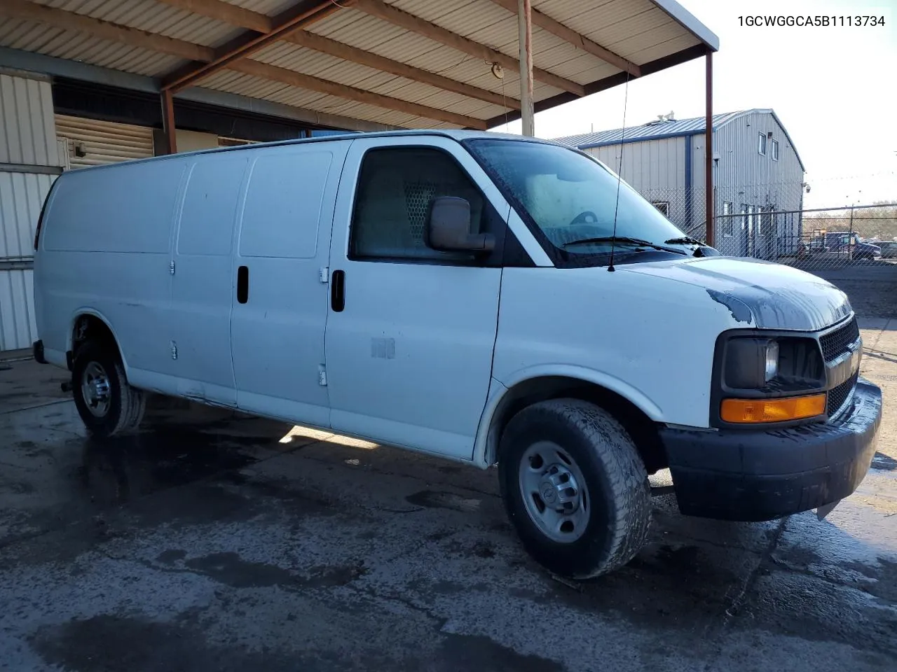 2011 Chevrolet Express G2500 VIN: 1GCWGGCA5B1113734 Lot: 78854254