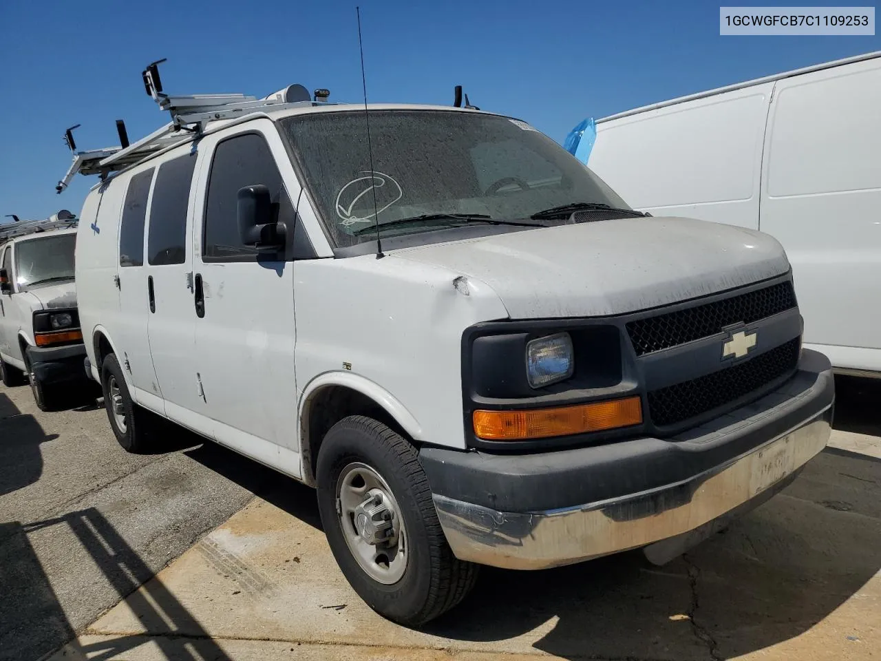 2012 Chevrolet Express G2500 VIN: 1GCWGFCB7C1109253 Lot: 55308664