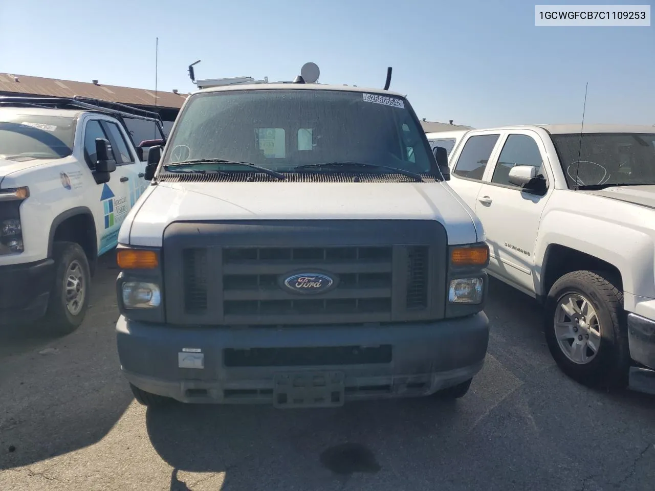 2012 Chevrolet Express G2500 VIN: 1GCWGFCB7C1109253 Lot: 55308664