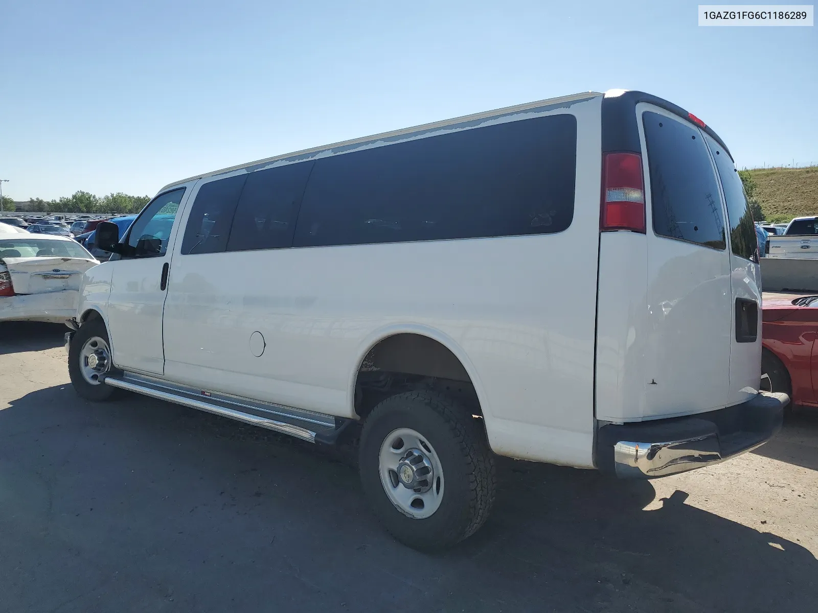 2012 Chevrolet Express G3500 Lt VIN: 1GAZG1FG6C1186289 Lot: 58240754