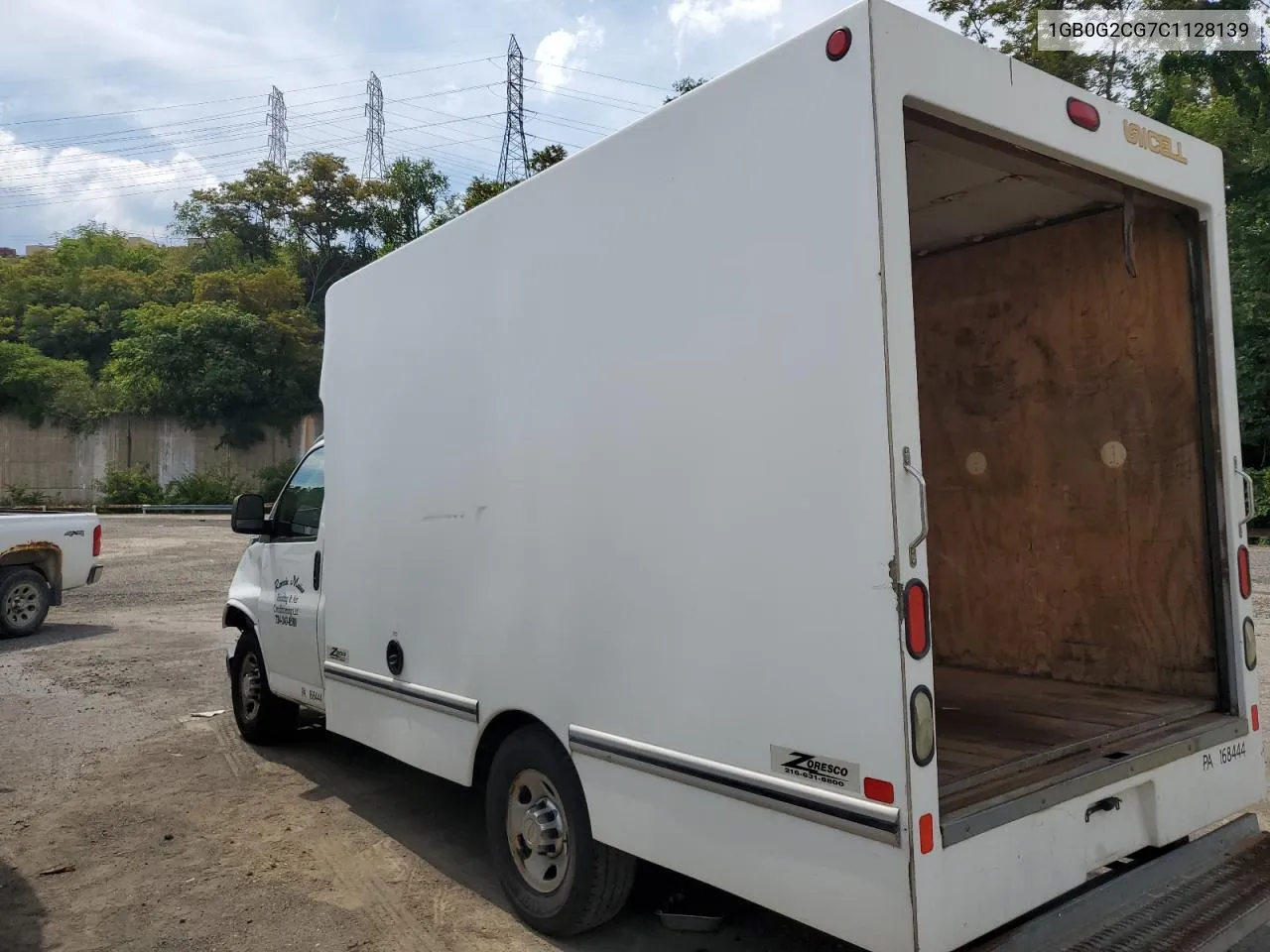 2012 Chevrolet Express G3500 VIN: 1GB0G2CG7C1128139 Lot: 61172534