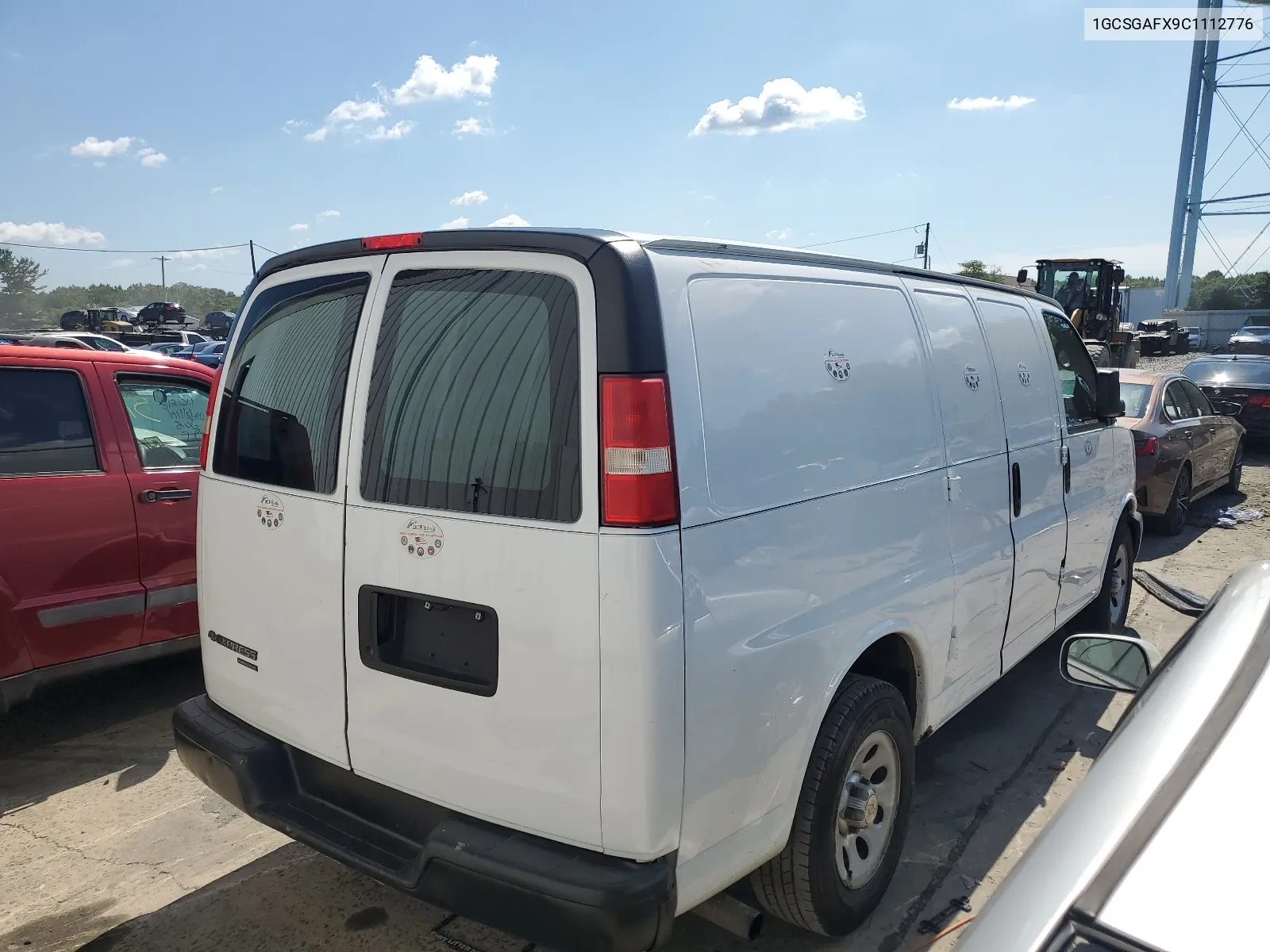 1GCSGAFX9C1112776 2012 Chevrolet Express G1500