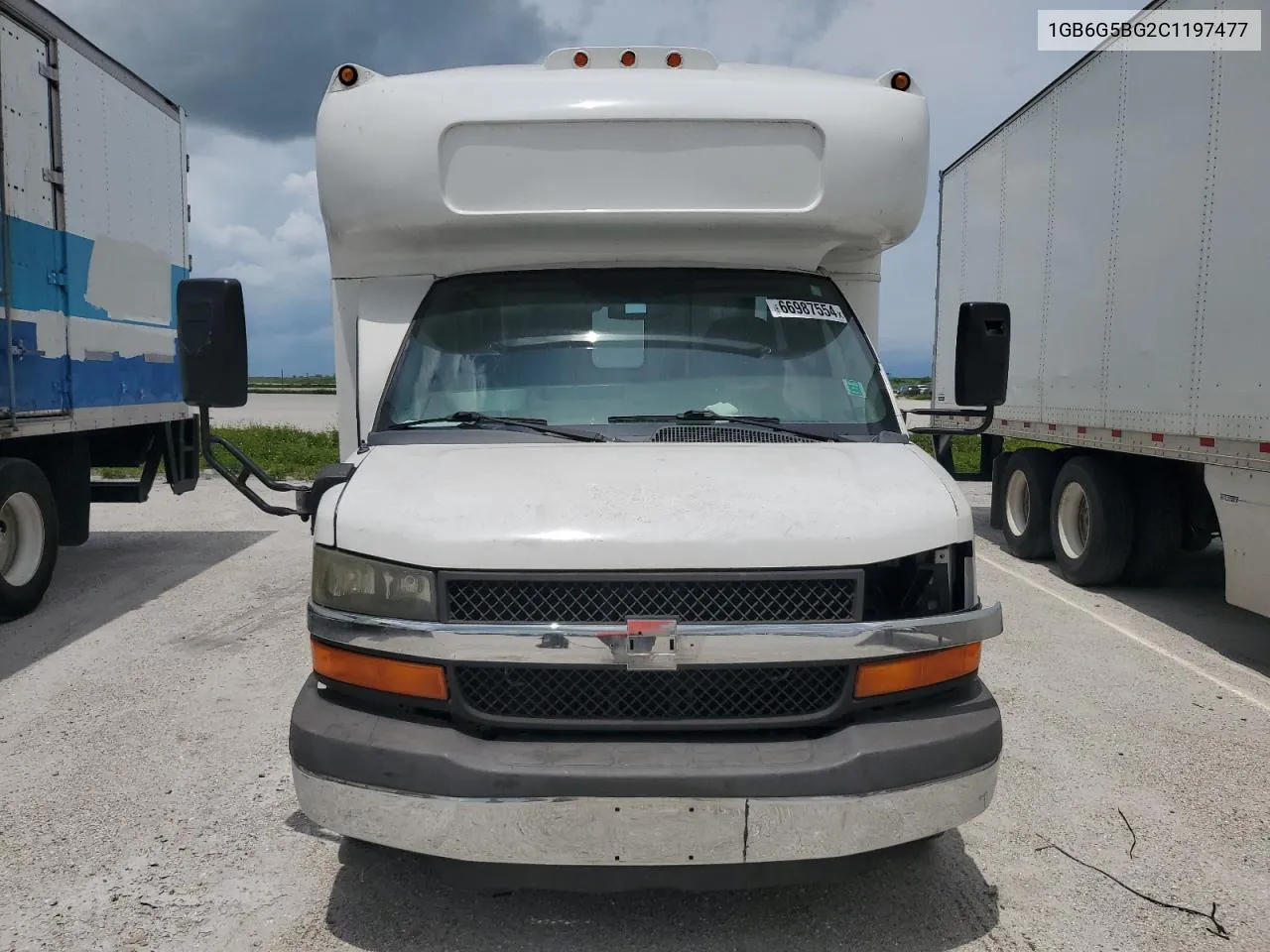 2012 Chevrolet Express G4500 VIN: 1GB6G5BG2C1197477 Lot: 66987554