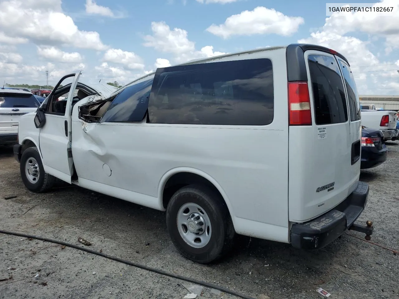 2012 Chevrolet Express G2500 Ls VIN: 1GAWGPFA1C1182667 Lot: 68007444