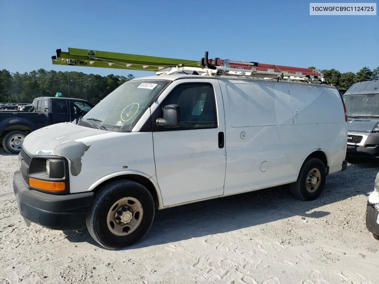 2012 Chevrolet Express G2500 VIN: 1GCWGFCB9C1124725 Lot: 68263714