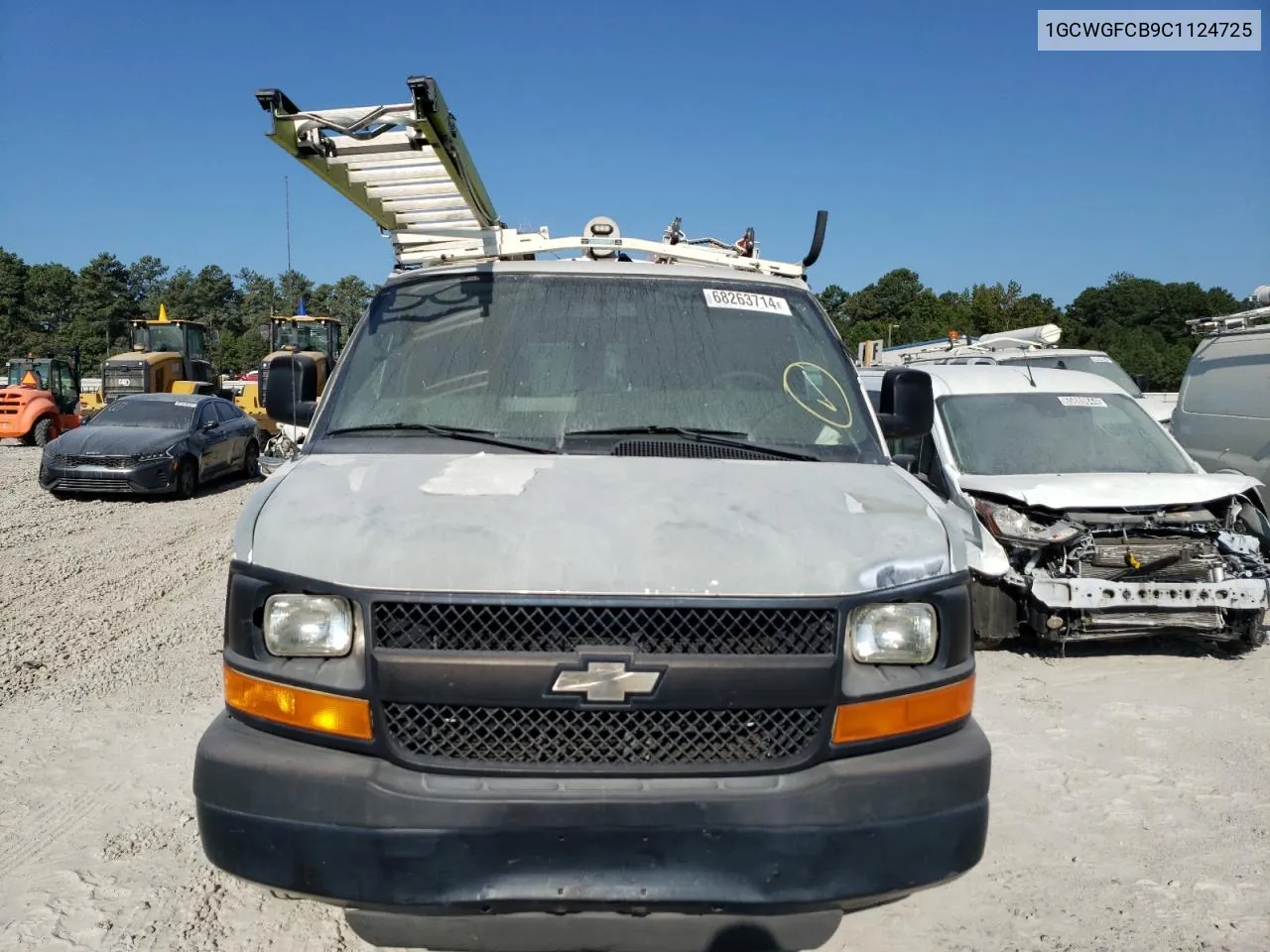 2012 Chevrolet Express G2500 VIN: 1GCWGFCB9C1124725 Lot: 68263714