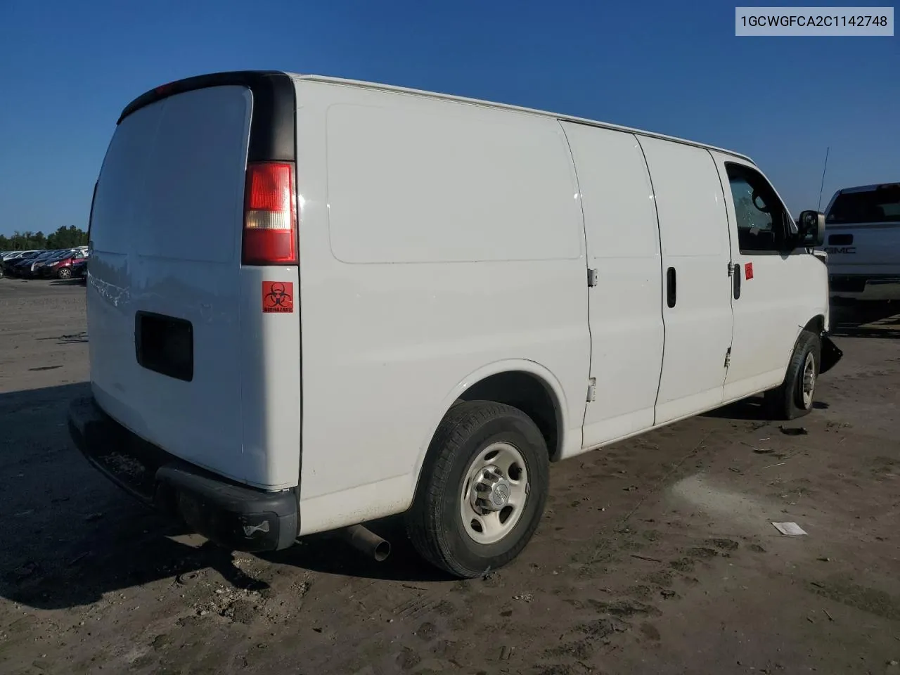 2012 Chevrolet Express G2500 VIN: 1GCWGFCA2C1142748 Lot: 68585464