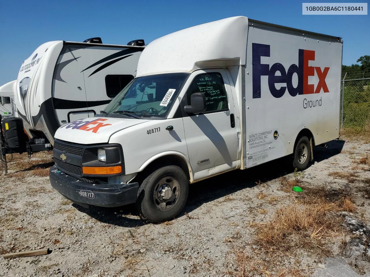 2012 Chevrolet Express G3500 VIN: 1GB0G2BA6C1180441 Lot: 69449564