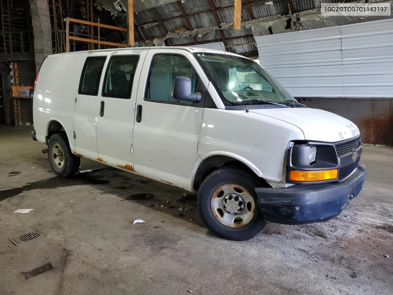 1GCZGTCG7C1143197 2012 Chevrolet Express G3500