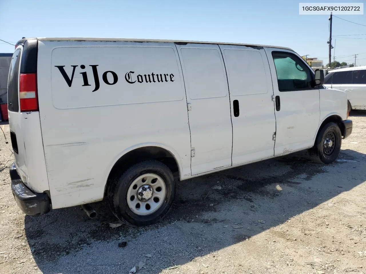 2012 Chevrolet Express G1500 VIN: 1GCSGAFX9C1202722 Lot: 70329594