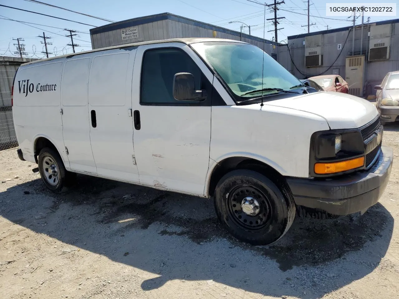 2012 Chevrolet Express G1500 VIN: 1GCSGAFX9C1202722 Lot: 70329594