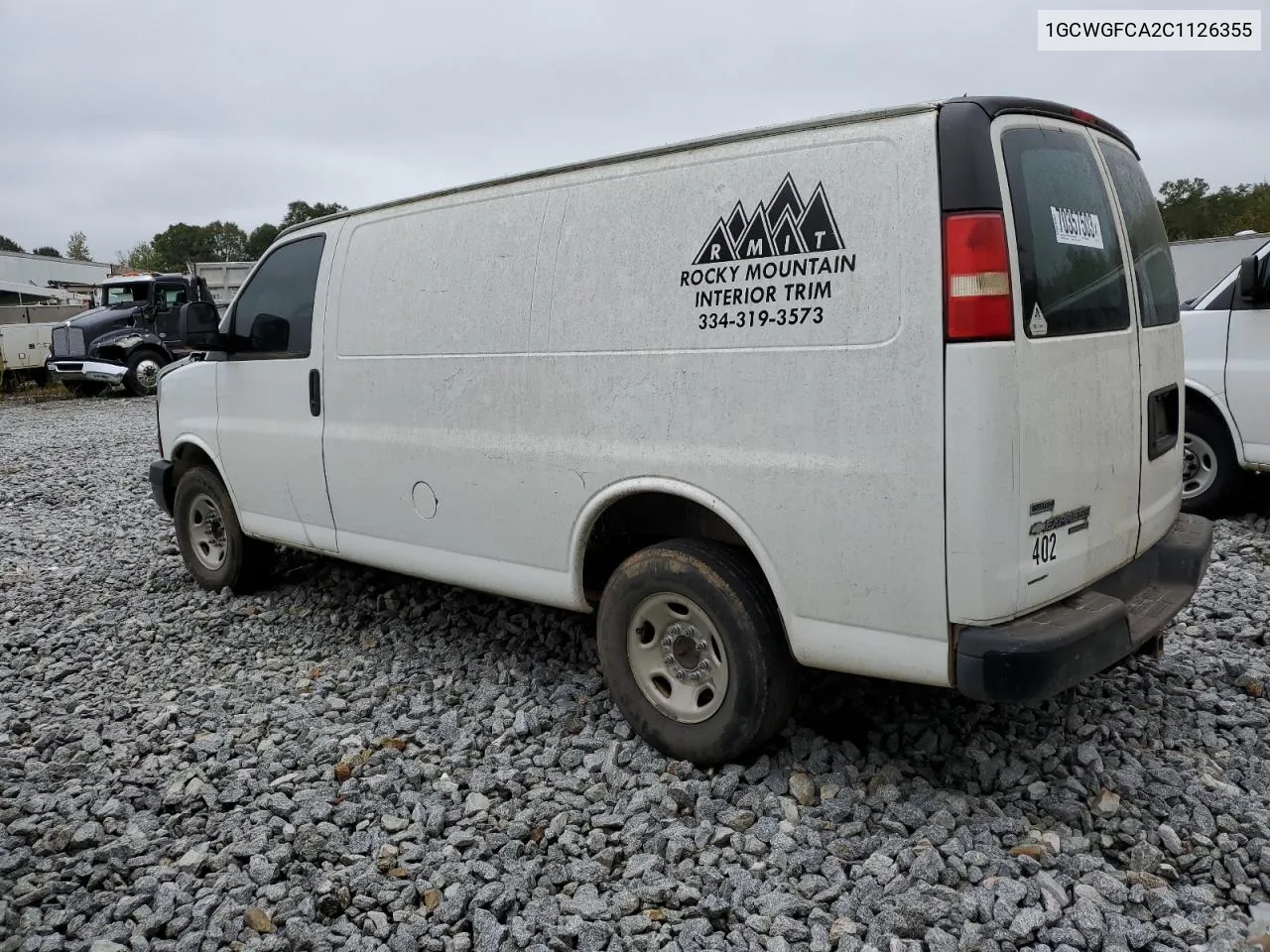 1GCWGFCA2C1126355 2012 Chevrolet Express G2500