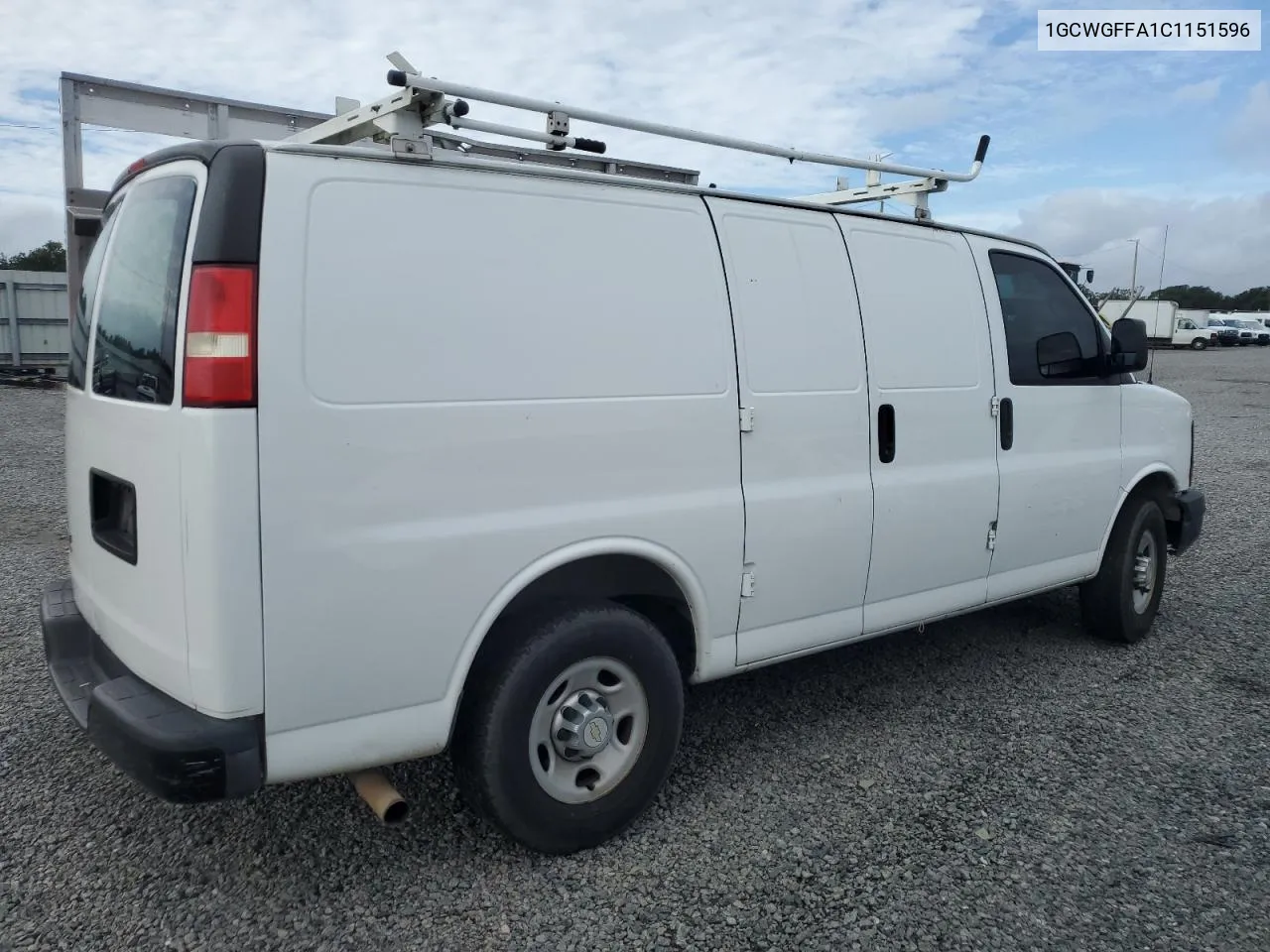 2012 Chevrolet Express G2500 VIN: 1GCWGFFA1C1151596 Lot: 70669974