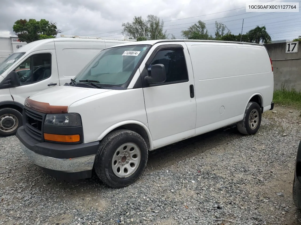 2012 Chevrolet Express G1500 VIN: 1GCSGAFX0C1127764 Lot: 71280874