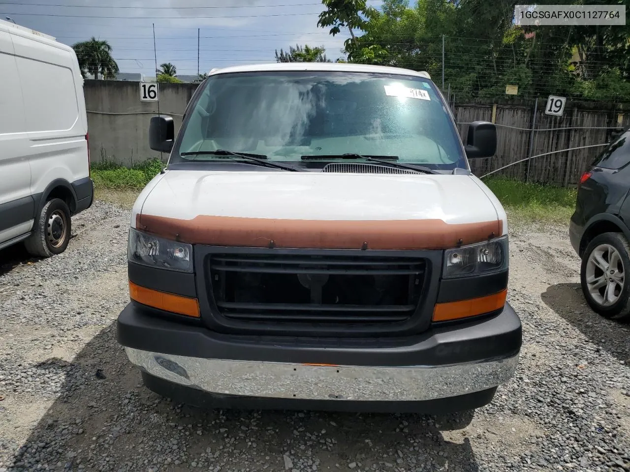 2012 Chevrolet Express G1500 VIN: 1GCSGAFX0C1127764 Lot: 71280874