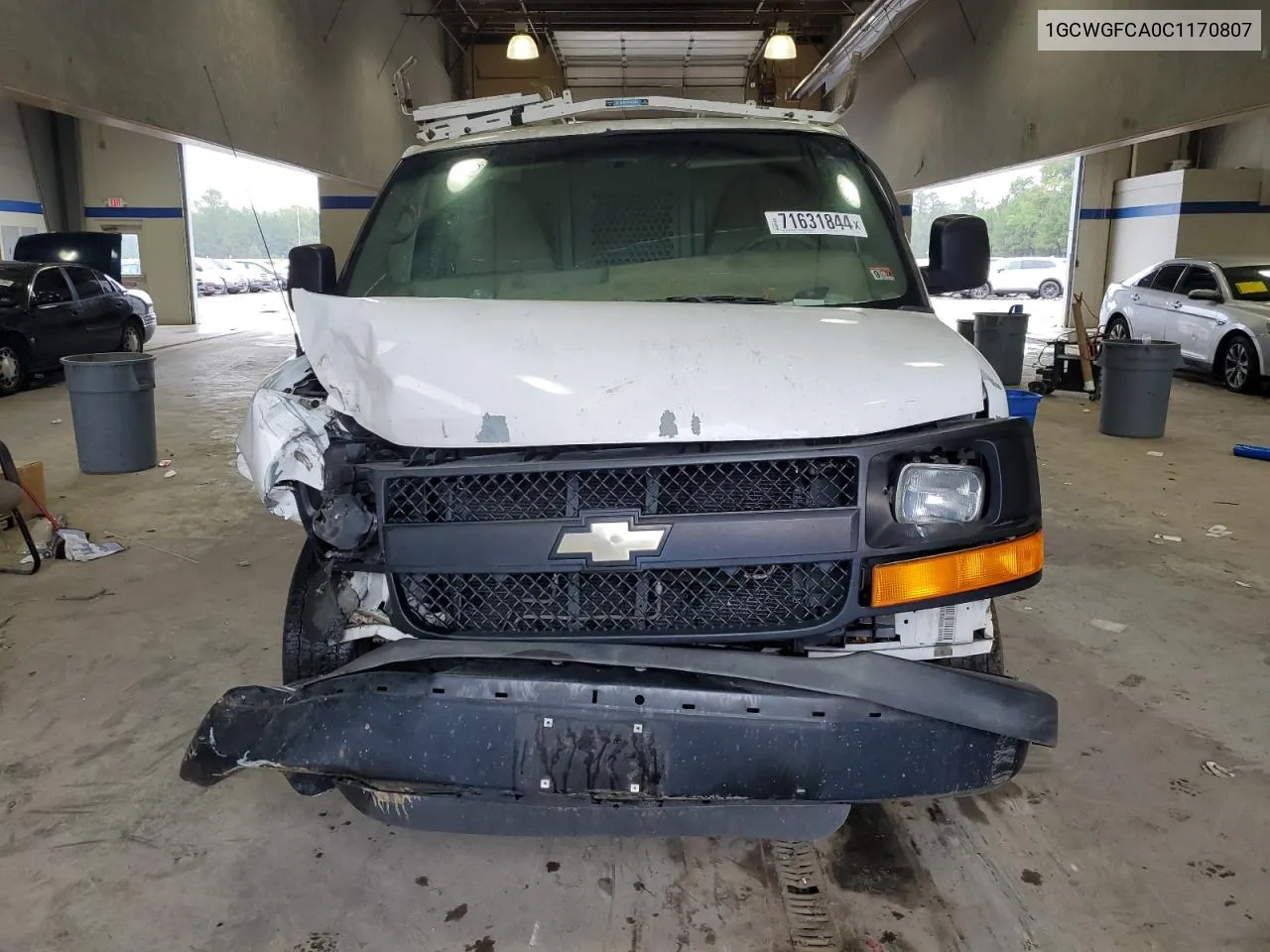 2012 Chevrolet Express G2500 VIN: 1GCWGFCA0C1170807 Lot: 71631844