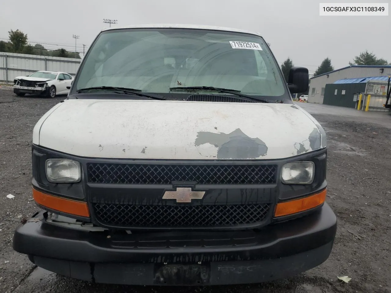 1GCSGAFX3C1108349 2012 Chevrolet Express G1500