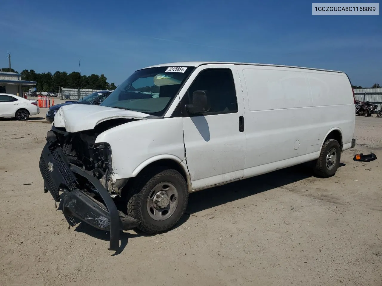 2012 Chevrolet Express G3500 VIN: 1GCZGUCA8C1168899 Lot: 72405854