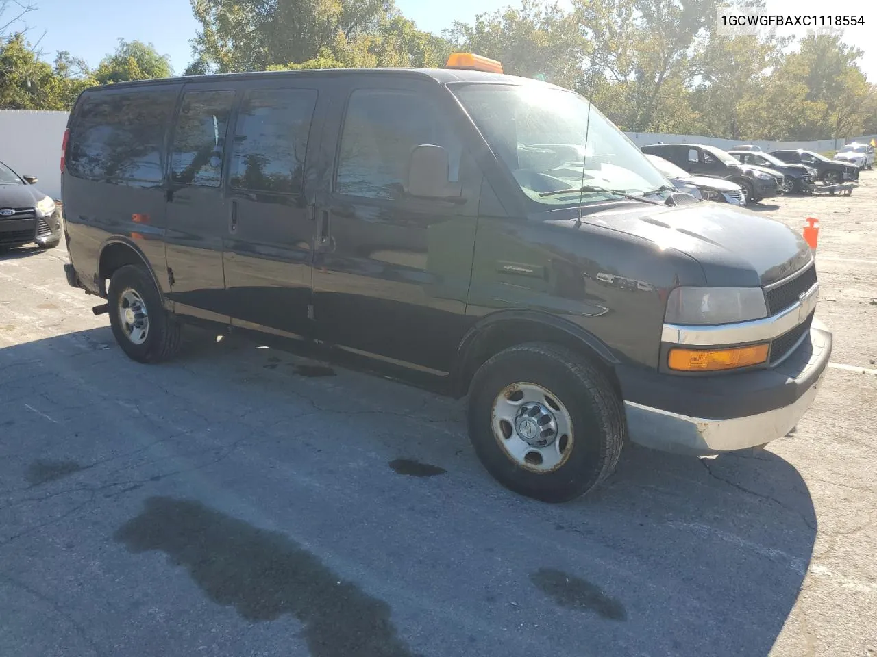 1GCWGFBAXC1118554 2012 Chevrolet Express G2500