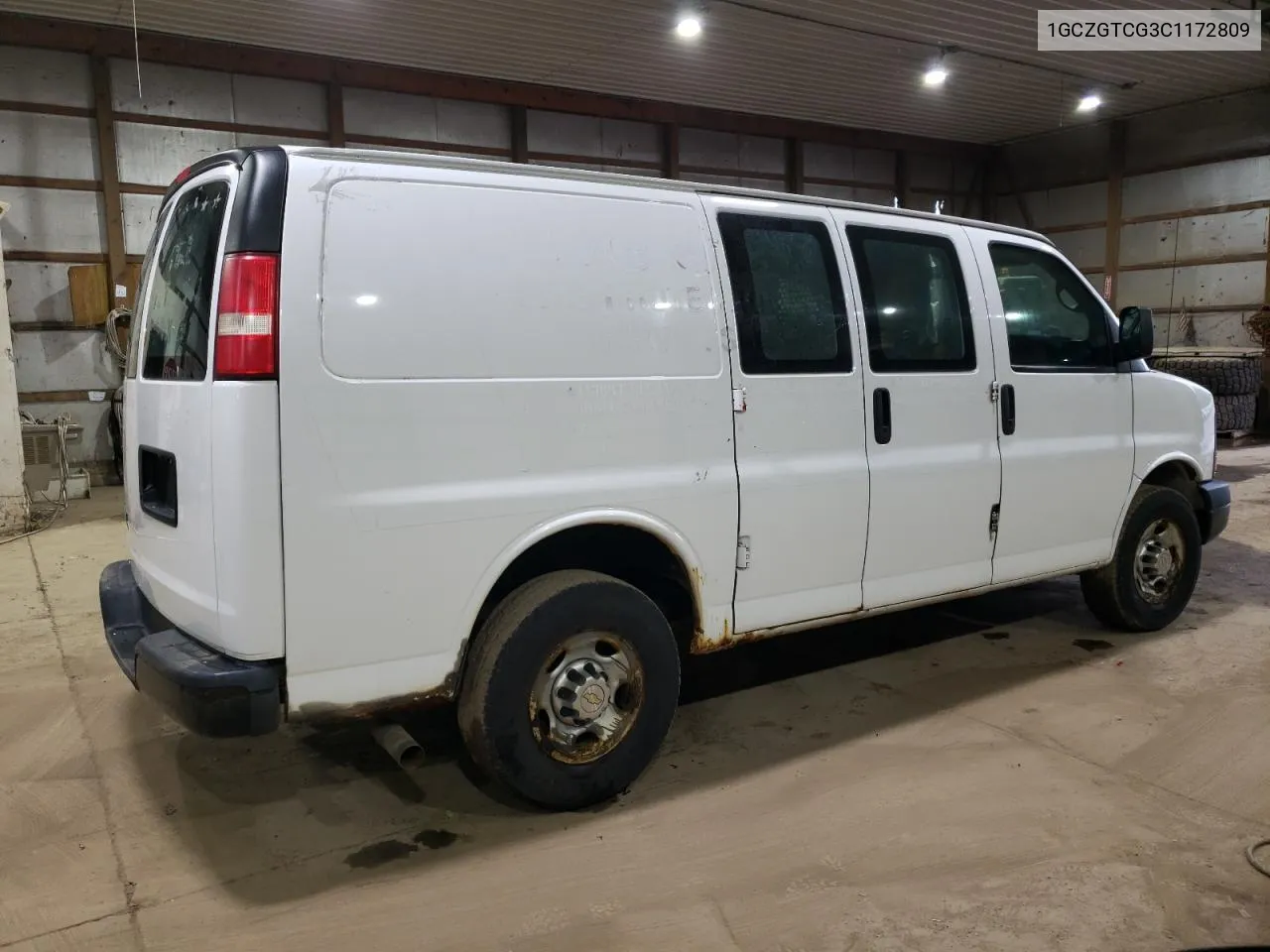 1GCZGTCG3C1172809 2012 Chevrolet Express G3500