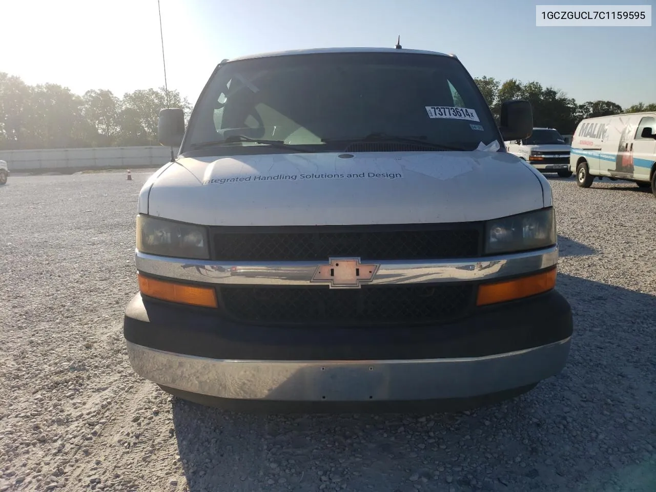 2012 Chevrolet Express G3500 VIN: 1GCZGUCL7C1159595 Lot: 73773614