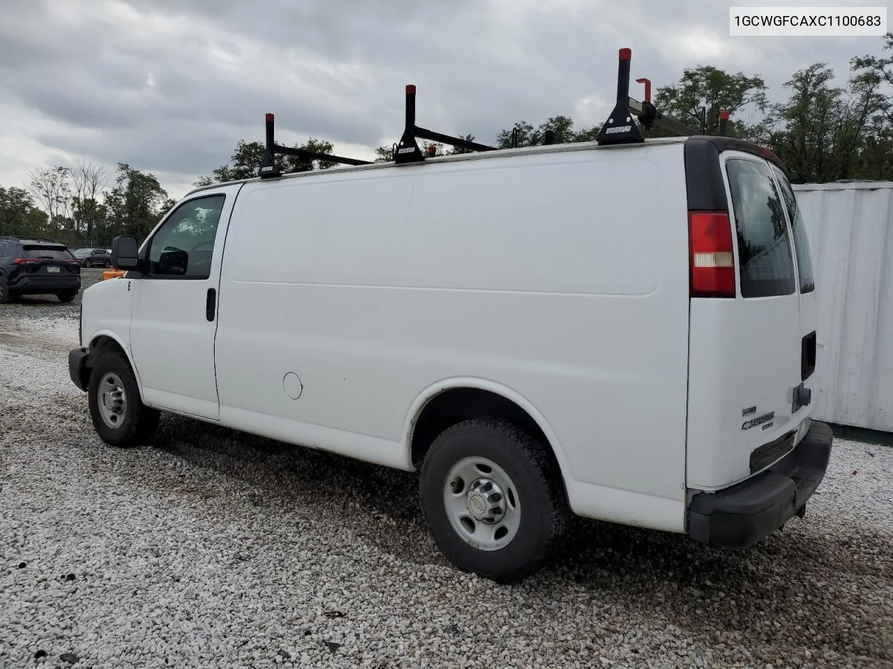 2012 Chevrolet Express G2500 VIN: 1GCWGFCAXC1100683 Lot: 74742564