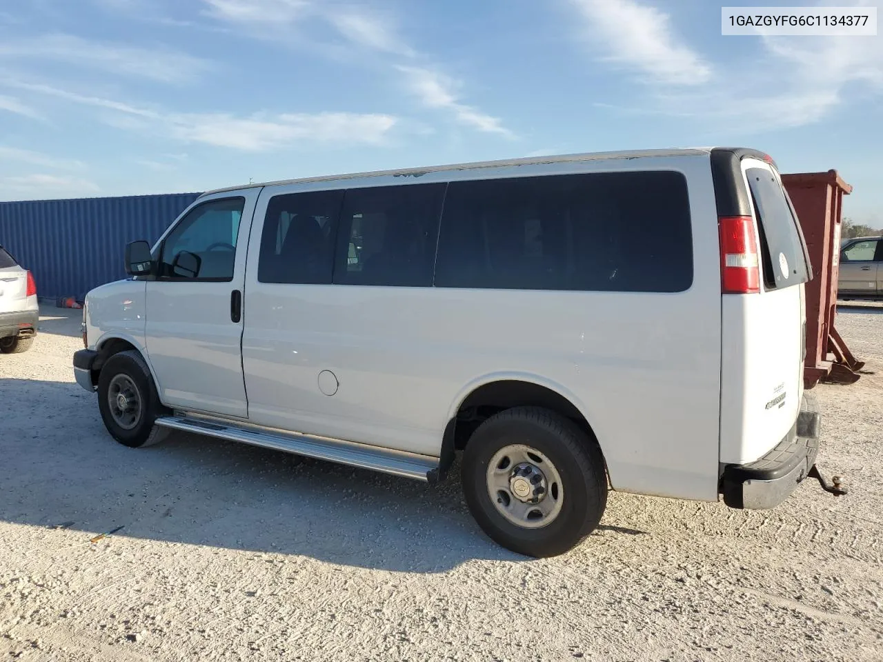 2012 Chevrolet Express G3500 Lt VIN: 1GAZGYFG6C1134377 Lot: 75669234