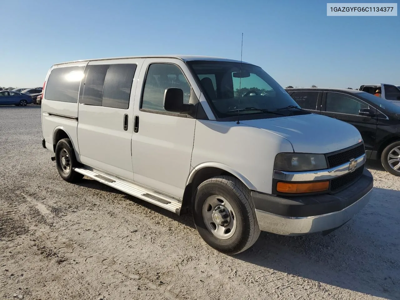 2012 Chevrolet Express G3500 Lt VIN: 1GAZGYFG6C1134377 Lot: 75669234