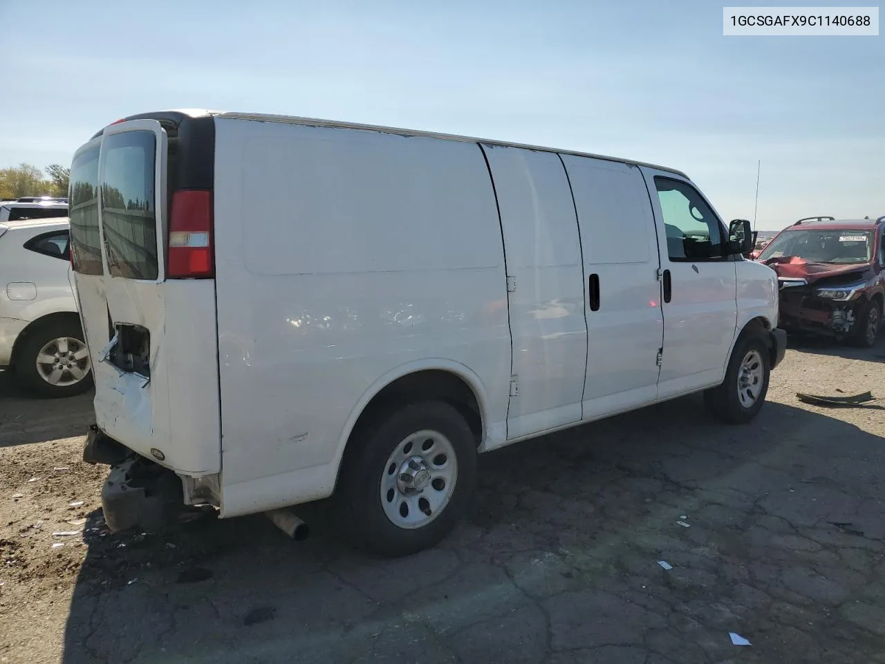 1GCSGAFX9C1140688 2012 Chevrolet Express G1500