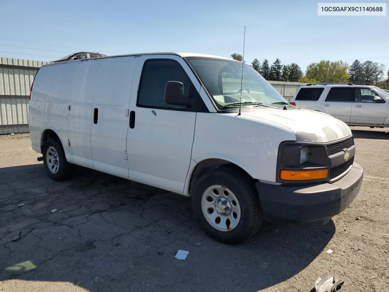 1GCSGAFX9C1140688 2012 Chevrolet Express G1500