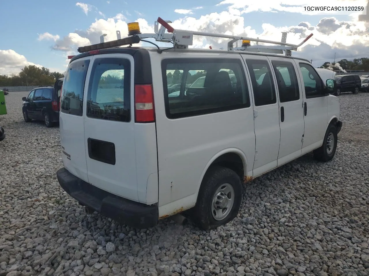 2012 Chevrolet Express G2500 VIN: 1GCWGFCA9C1120259 Lot: 75848934