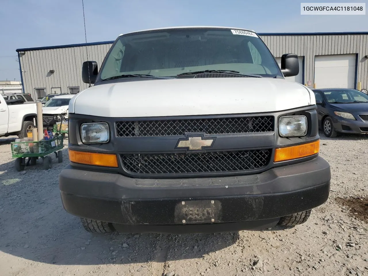 1GCWGFCA4C1181048 2012 Chevrolet Express G2500