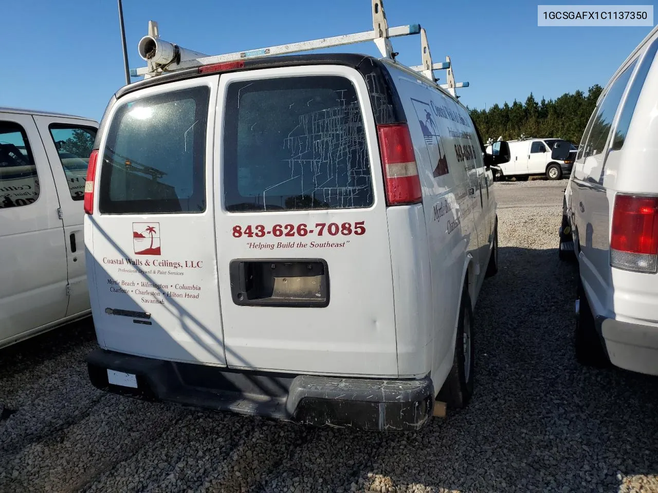 2012 Chevrolet Express G1500 VIN: 1GCSGAFX1C1137350 Lot: 76128634