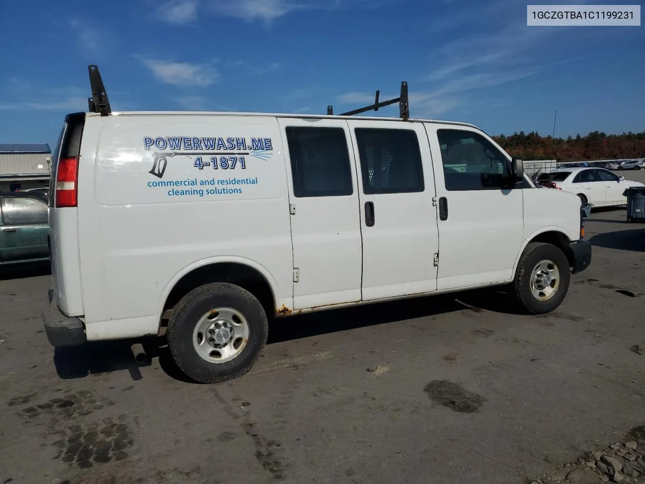 2012 Chevrolet Express G3500 VIN: 1GCZGTBA1C1199231 Lot: 77201114