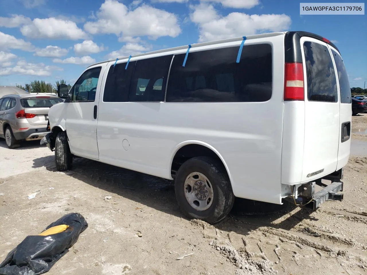 2012 Chevrolet Express G2500 Ls VIN: 1GAWGPFA3C1179706 Lot: 77379814