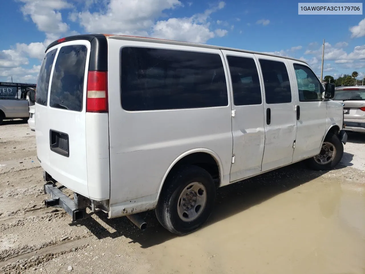 2012 Chevrolet Express G2500 Ls VIN: 1GAWGPFA3C1179706 Lot: 77379814