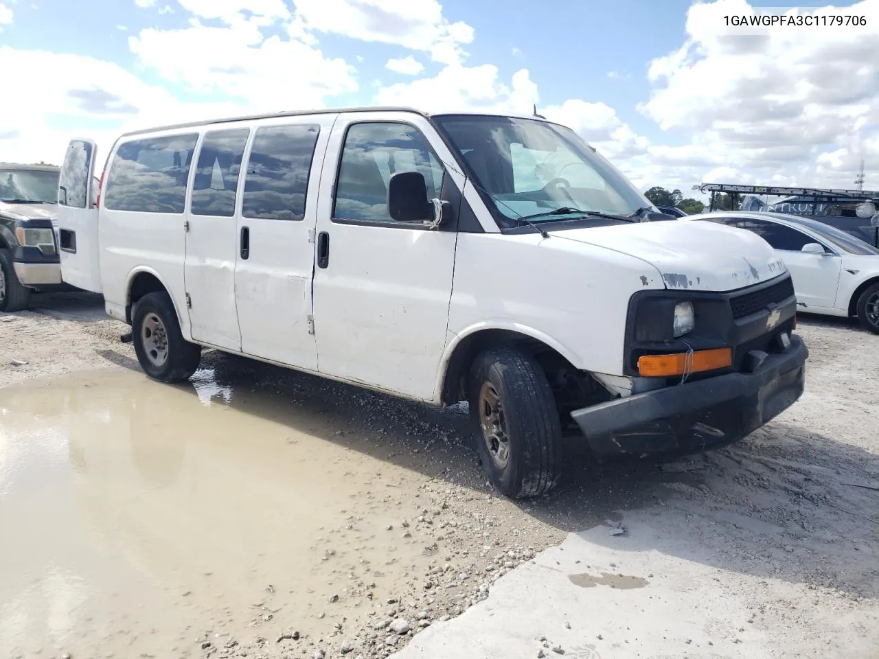 2012 Chevrolet Express G2500 Ls VIN: 1GAWGPFA3C1179706 Lot: 77379814