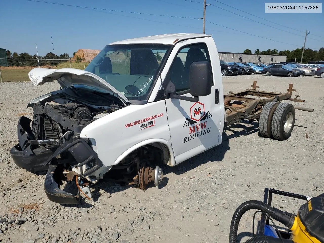 2012 Chevrolet Express G3500 VIN: 1GB0G2CA4C1157335 Lot: 77524054