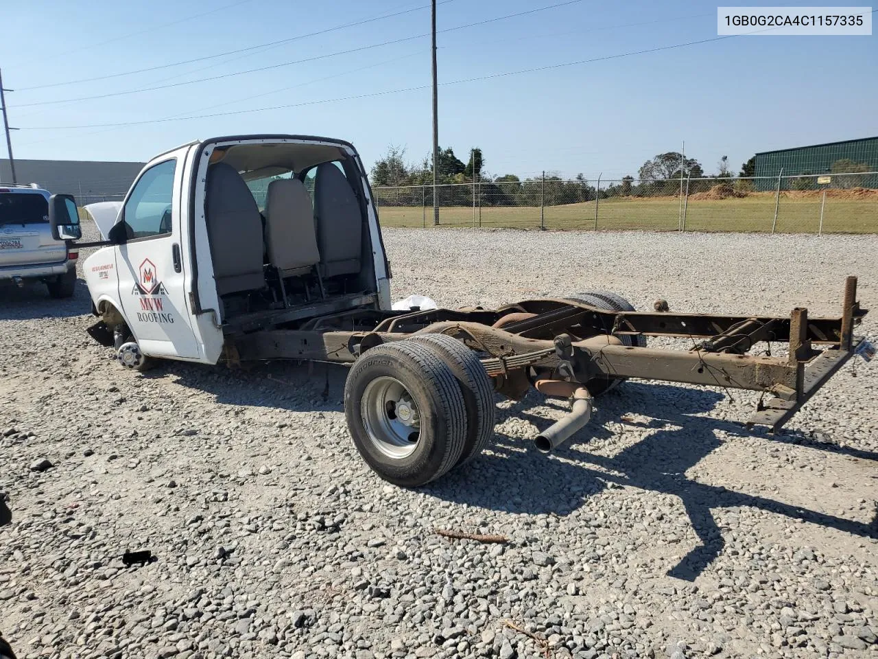 2012 Chevrolet Express G3500 VIN: 1GB0G2CA4C1157335 Lot: 77524054