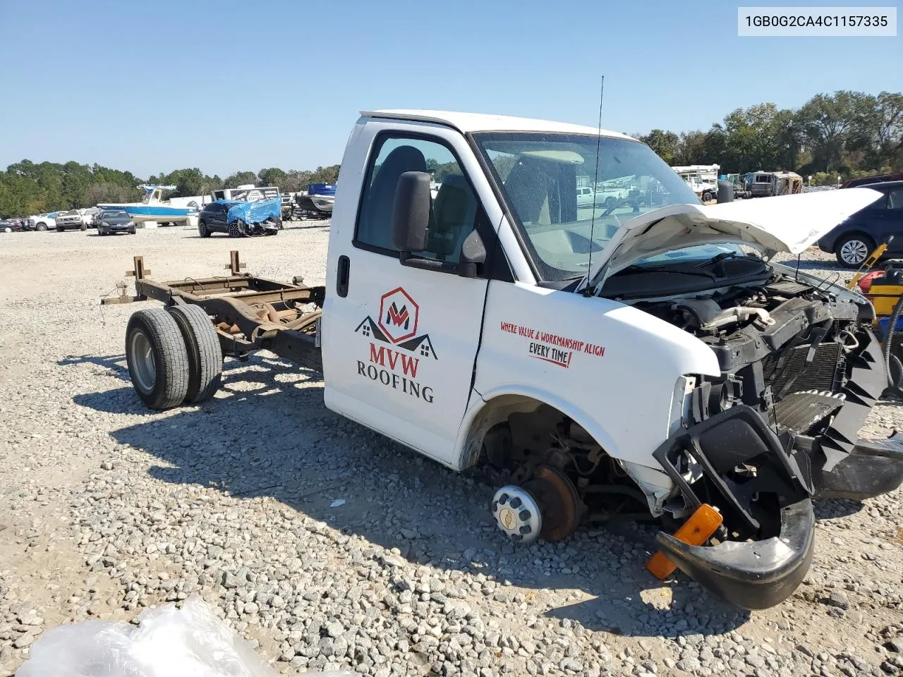 2012 Chevrolet Express G3500 VIN: 1GB0G2CA4C1157335 Lot: 77524054