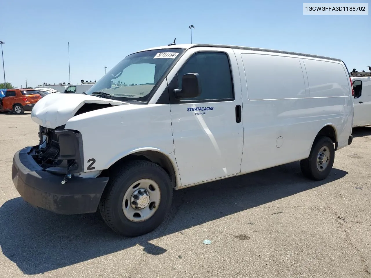 1GCWGFFA3D1188702 2013 Chevrolet Express G2500