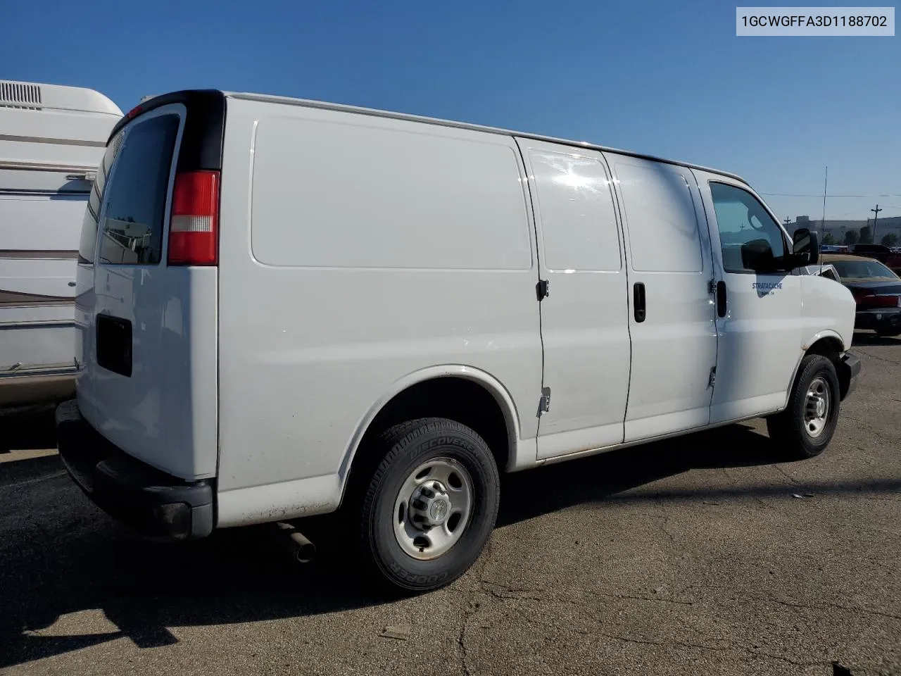 2013 Chevrolet Express G2500 VIN: 1GCWGFFA3D1188702 Lot: 57127764