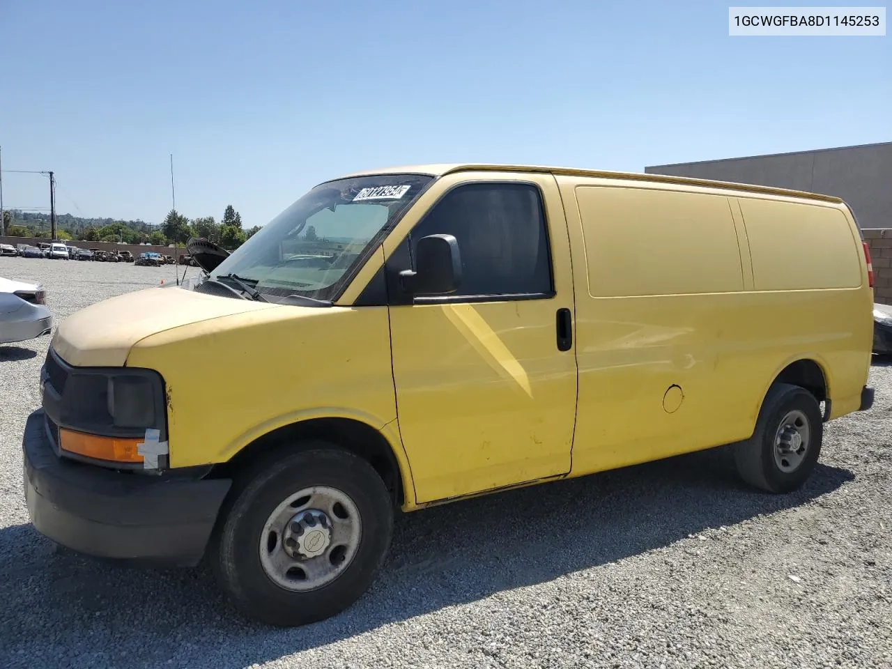 2013 Chevrolet Express G2500 VIN: 1GCWGFBA8D1145253 Lot: 60127954