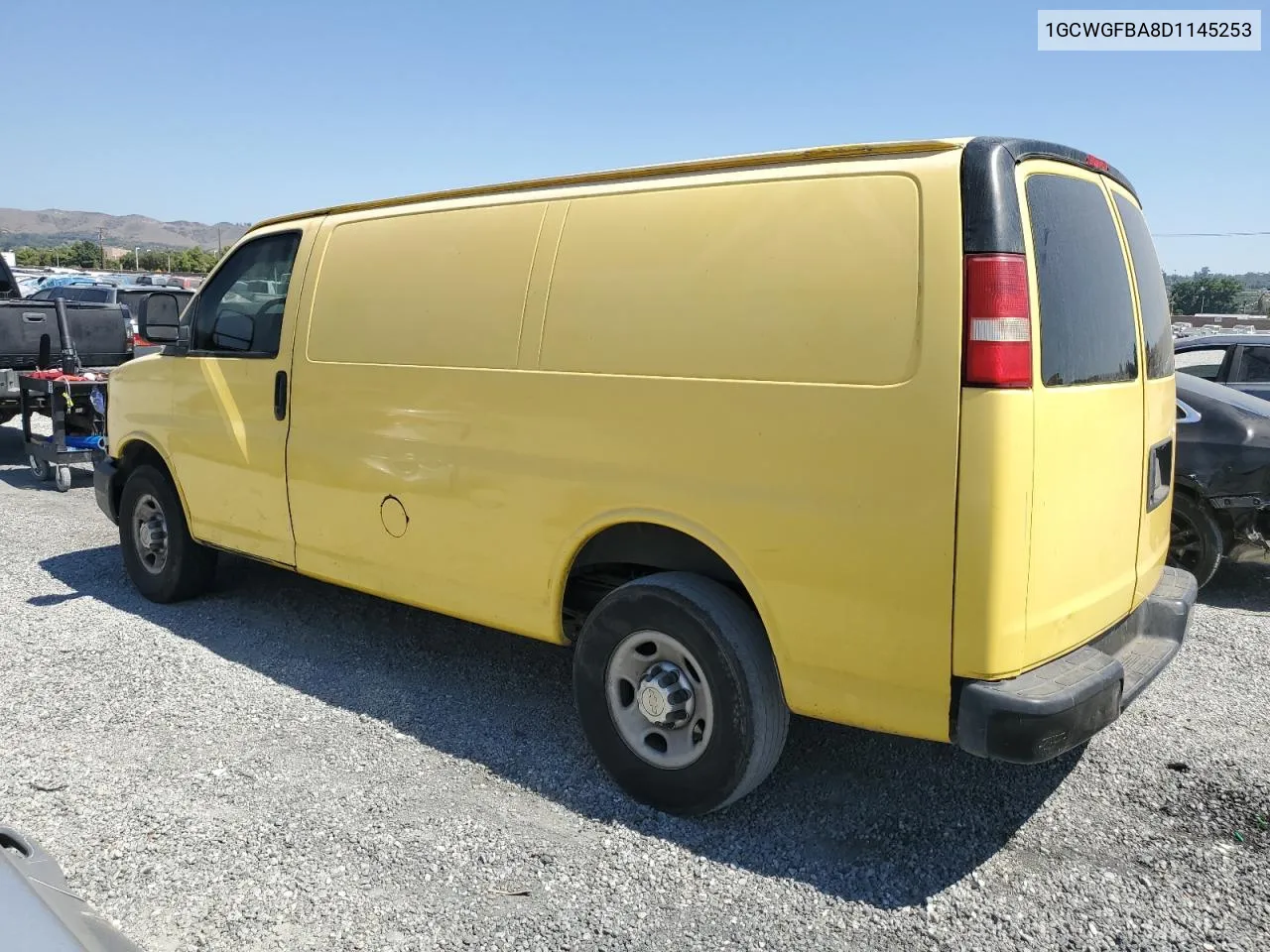 2013 Chevrolet Express G2500 VIN: 1GCWGFBA8D1145253 Lot: 60127954