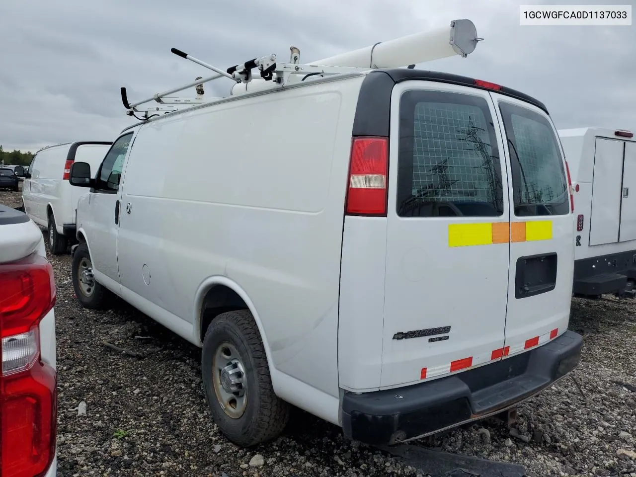 2013 Chevrolet Express G2500 VIN: 1GCWGFCA0D1137033 Lot: 63509584