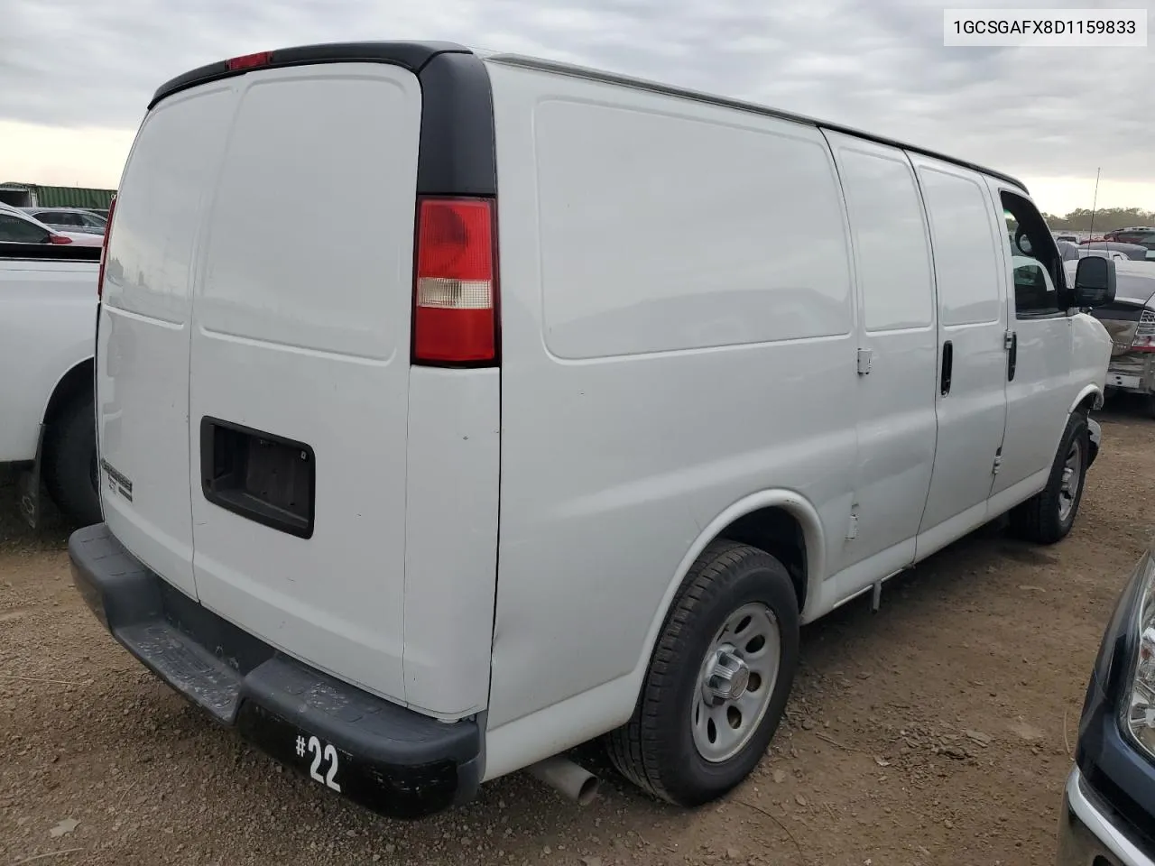 1GCSGAFX8D1159833 2013 Chevrolet Express G1500