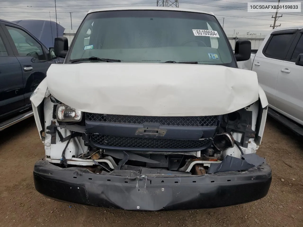 1GCSGAFX8D1159833 2013 Chevrolet Express G1500