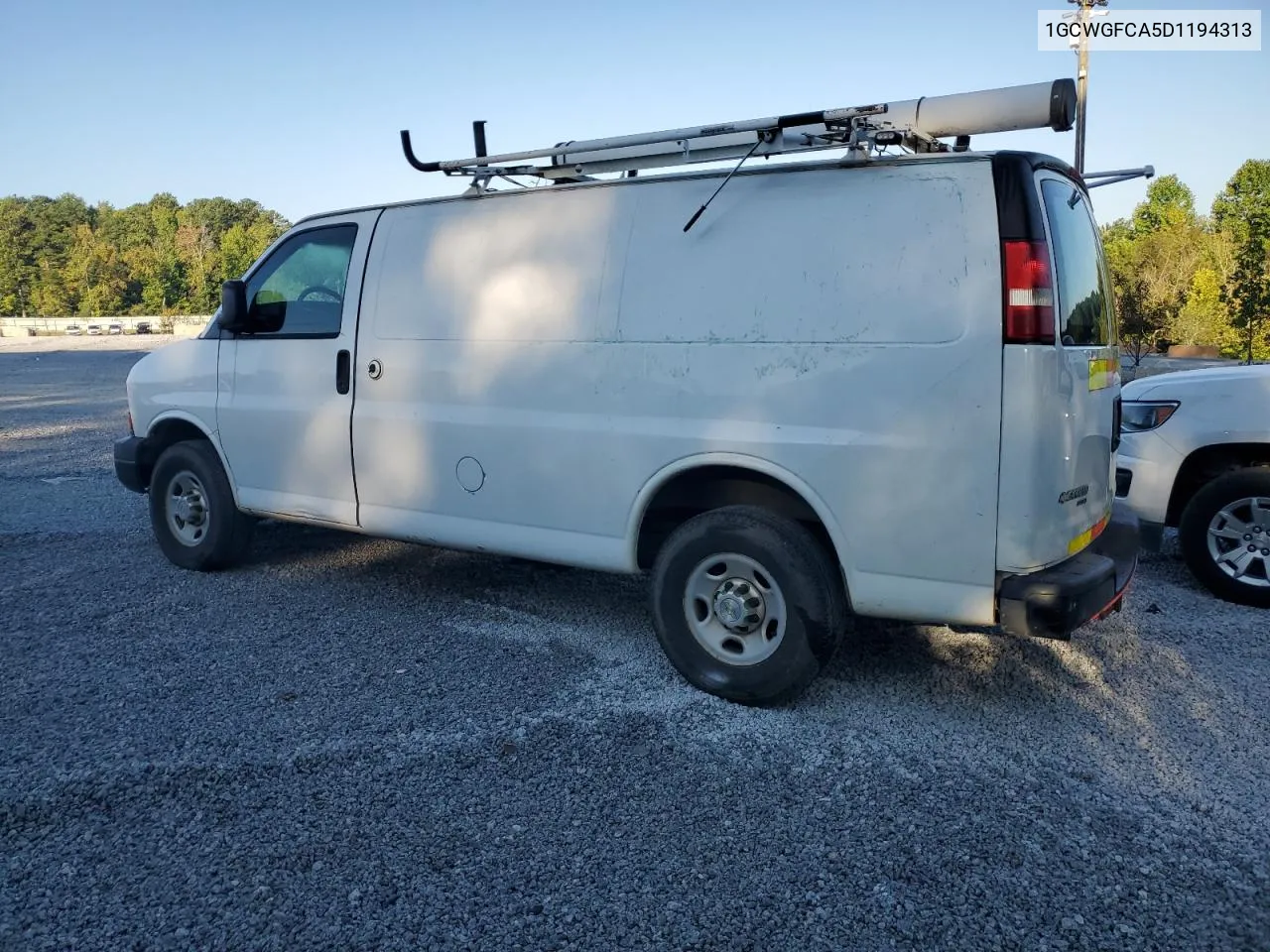 2013 Chevrolet Express G2500 VIN: 1GCWGFCA5D1194313 Lot: 66470034